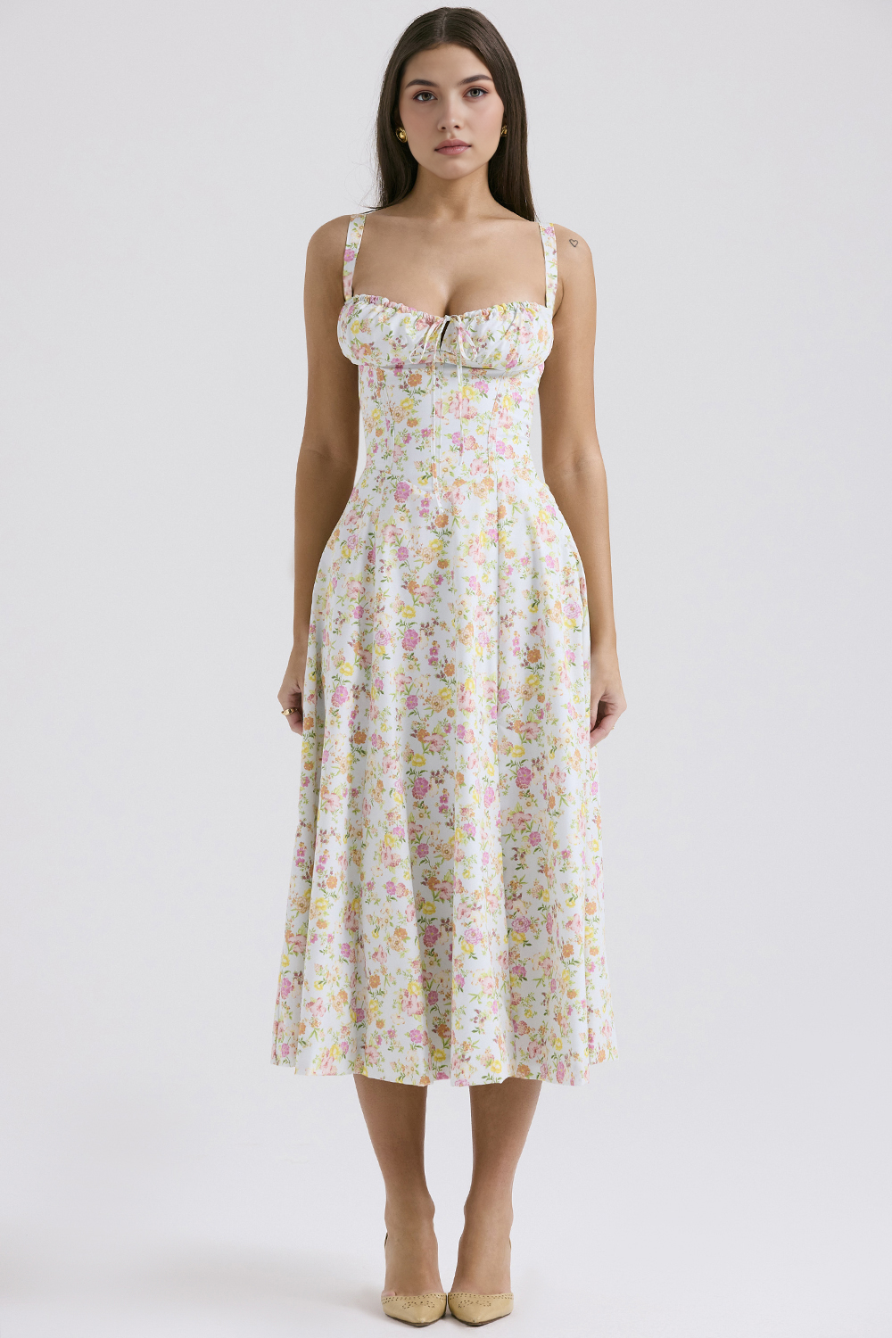 Vestido Midi Bustier Mavie