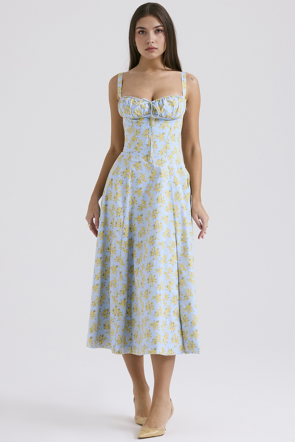 Vestido Midi Bustier Mavie
