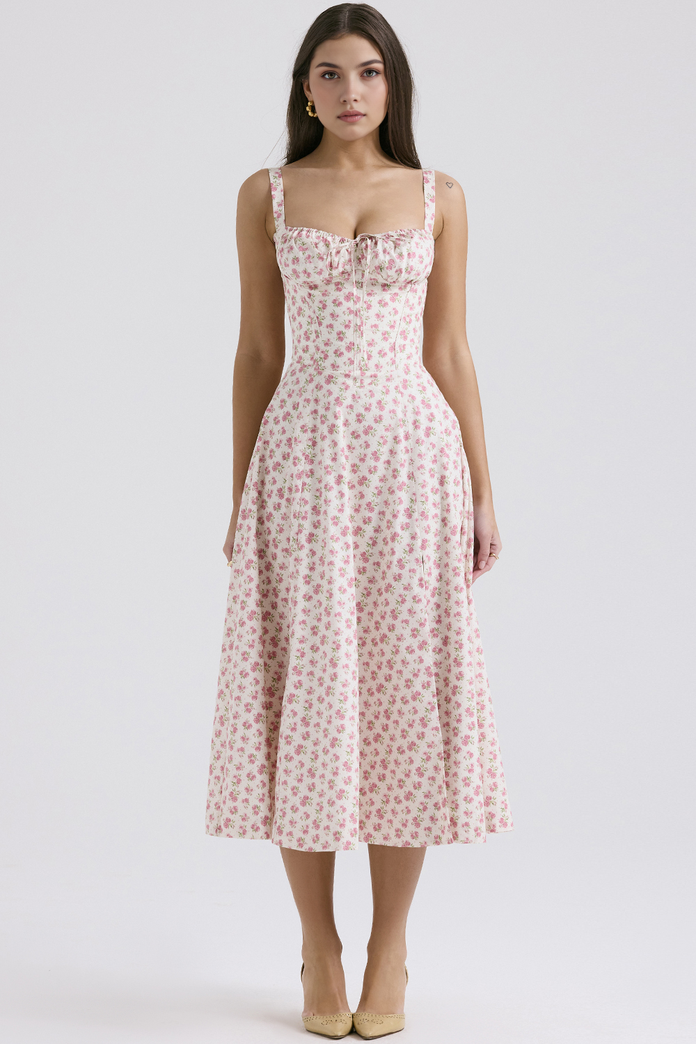 Vestido Midi Bustier Mavie