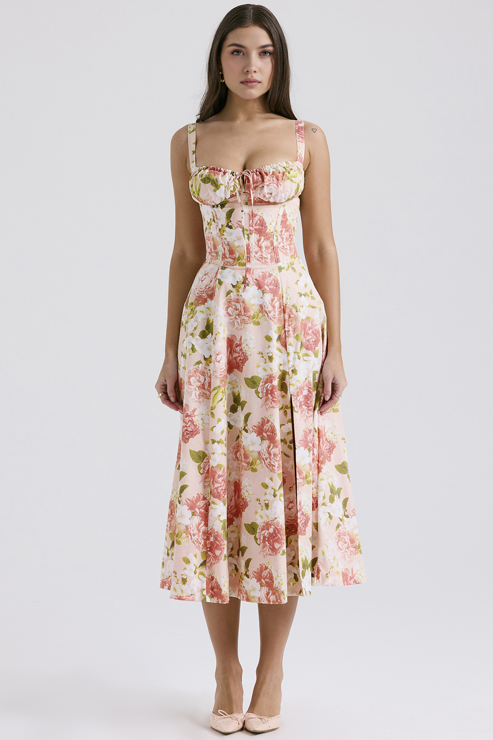 Vestido Midi Bustier Mavie