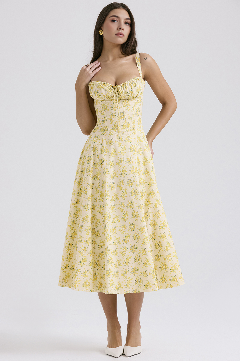 Vestido Midi Bustier Mavie