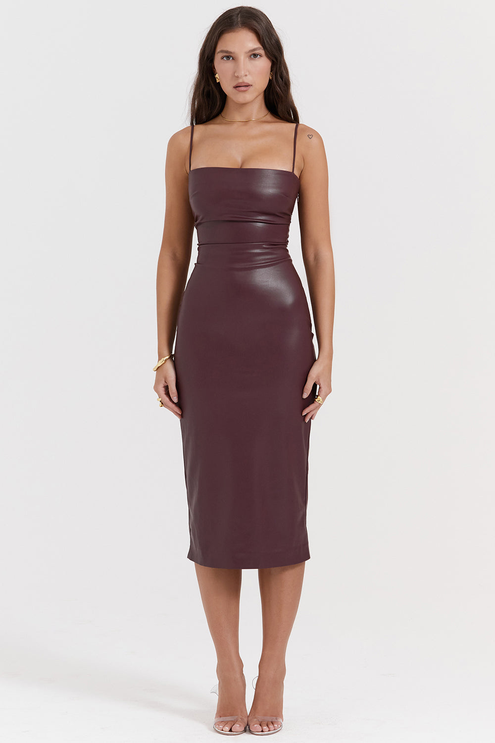 Vestido Midi Bustier Jamile